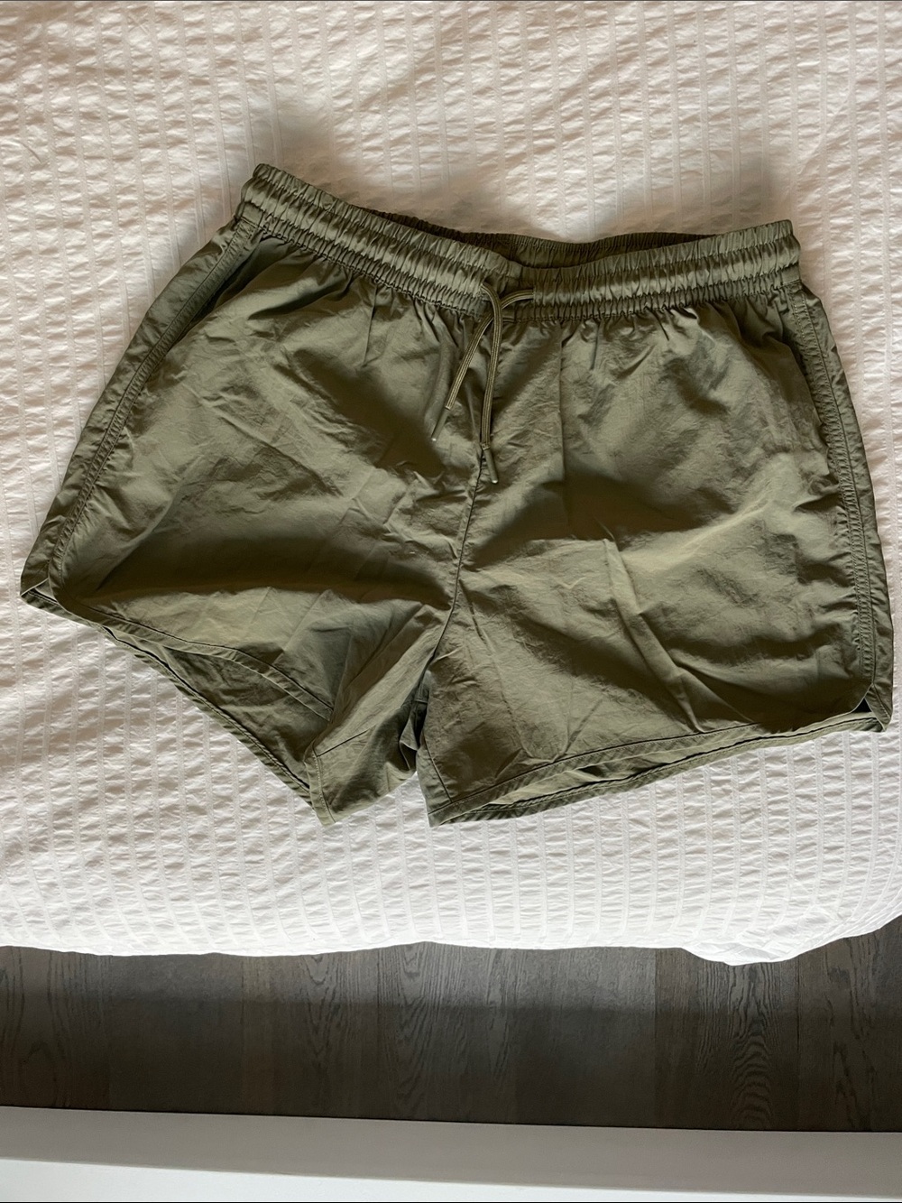 Weekday Olive Green Men’s Swim Trunks